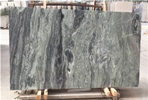 New Green Granite Black Veins Book Match Slabs