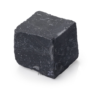 Black Limestone Cobblestone Pavement