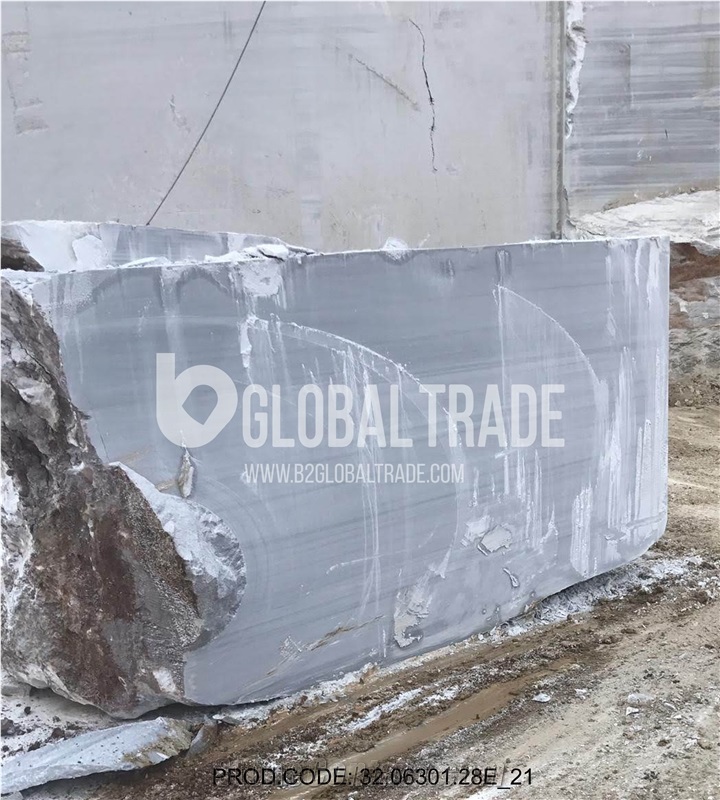 Marmara White Marble - Mink Classic Marble Block