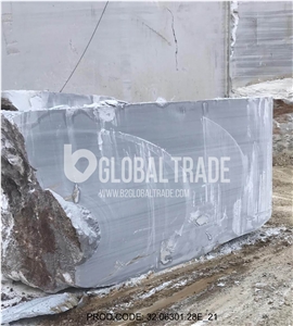 Marmara White Marble - Mink Classic Marble Block