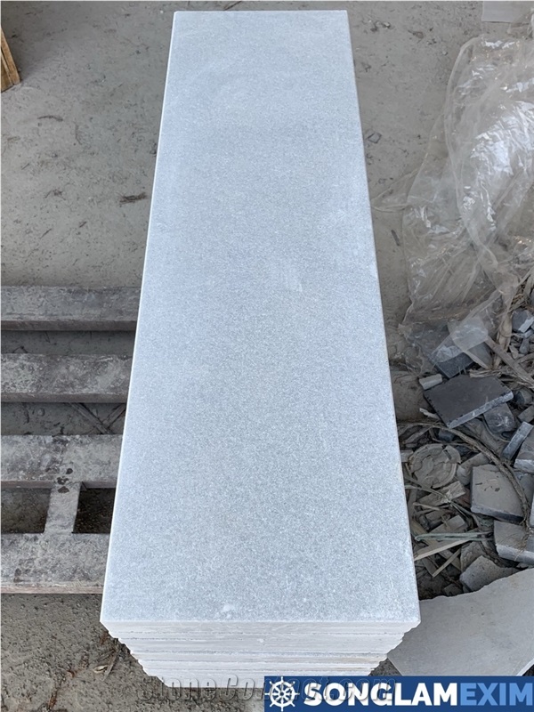 Light Grey Marble Tile - Sanded Finish