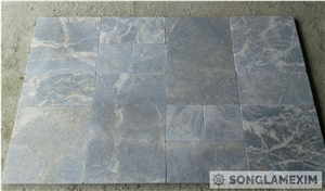 Multicolor Marble Sanded Antiqued with Cloudy Vein Pavers
