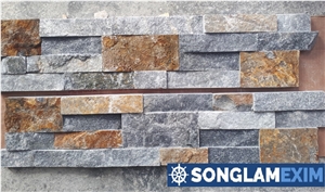 Muticolor Local Marble Wall Panel -Slate Stone Veneer