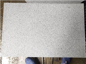G654 Dark Grey Granite Paving Tiles Slabs Flamed