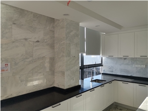 Zero Traiff White Marble from Namibia Fantasy for Kitchen Design