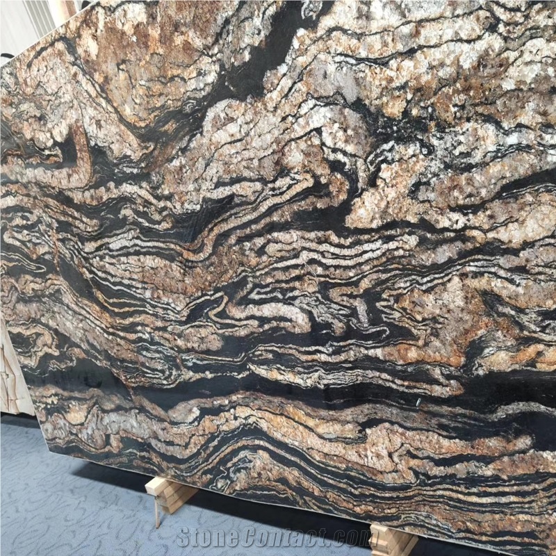 Forest Black Granite Tiles & Slabs