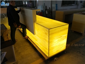Commercial Translucent Stone Bar Tops