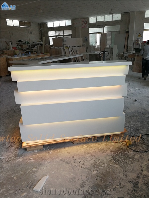 Office Reception Desk Hotel Information Counter