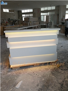 Office Reception Desk Hotel Information Counter
