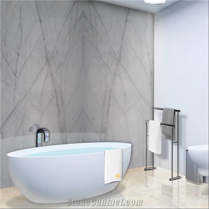 White Spider Marble Slabs