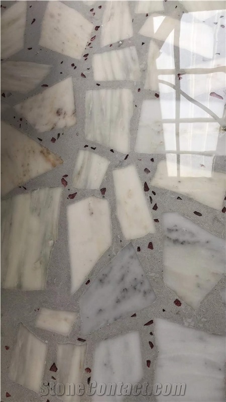 Big Grain Series Terrazzo For Flooring