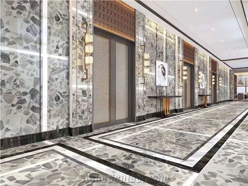 Big Grain Series Terrazzo For Flooring