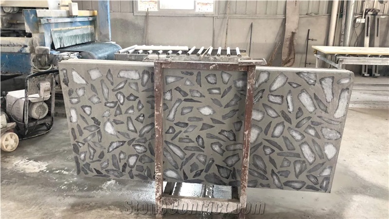 Big Stone Chips Different Terrazzo Flooring Tiles