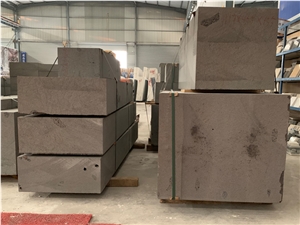 China Hainan Black Basalt Stone Blocks Project