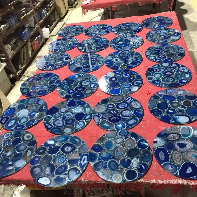 Agate Dining Table Top,Gemstone Coffeetable