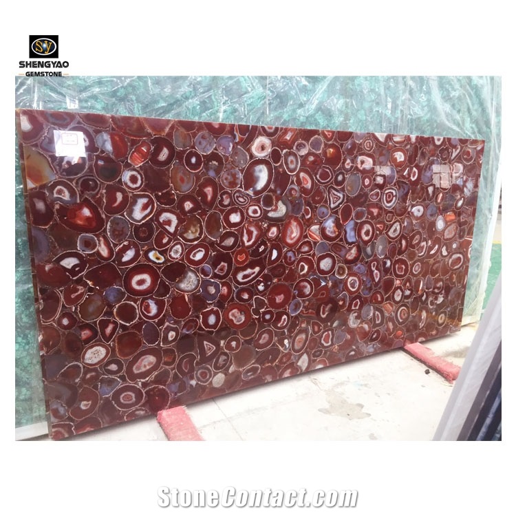 Agate Wall Panel Backlit Semi Precious Big Slab
