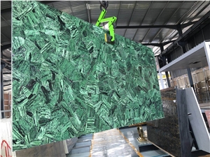 Backlit Effect Kitchen Backsplash Semi Gemstone Slab