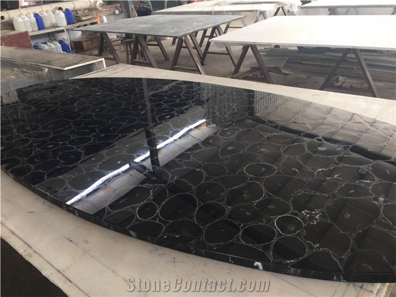 Black Agate Wall Panels