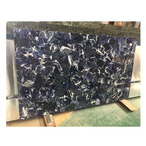 Blue Sodalite Slabs Semi Precious Slabs