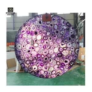 Custom Agate Semi Precious Stone Slab