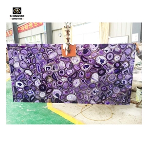 Custom Agate Semi Precious Stone Slab