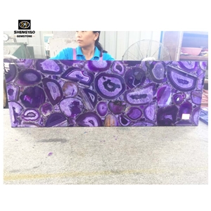 Custom Agate Semi Precious Stone Slab