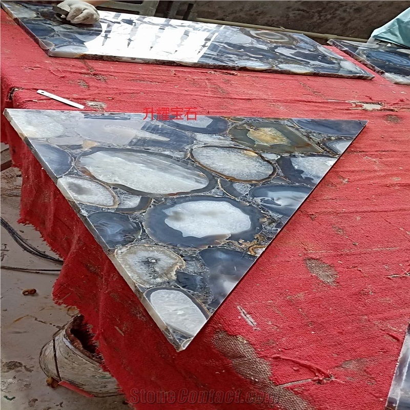 Custom Agate Tiles for Hotel&Villa Project Design