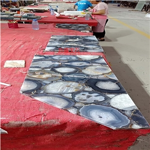Custom Agate Tiles for Hotel&Villa Project Design