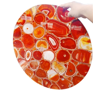 Custom Natural Agate Countertop Table Top