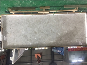 Gemstone White Crystal Quartz Wall Panels