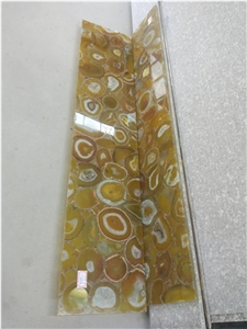 Gemstone Yellow Agate Yellow Onyx Wall Panels