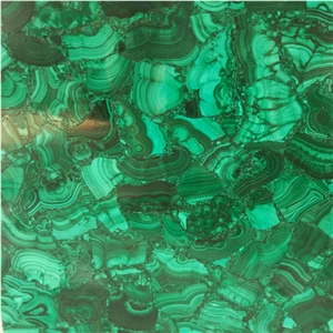 Green Malachite Semi Precious Stone Slabs,Tiles