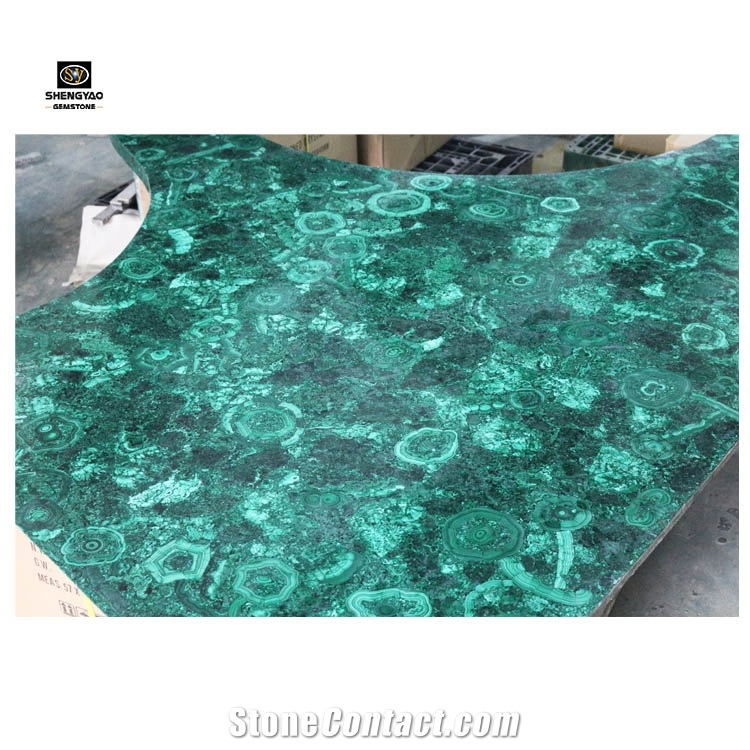 Green Malachite Semi Precious Stone Slabs,Tiles