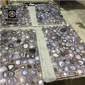 Grey Agate Kitchen Countertop