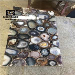 Grey Agate Kitchen Countertop