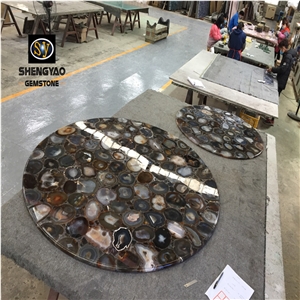 Grey Agate Kitchen Countertop