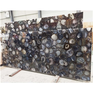 Grey Agate Kitchen Countertop