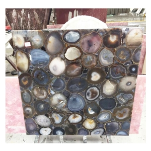 Grey Agate Kitchen Countertop