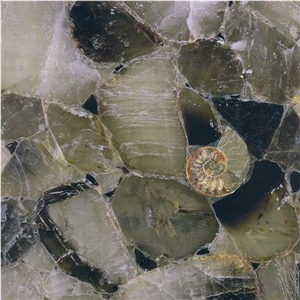 Grey Smoky Quartz Semiprecious Stone