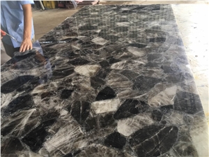 Grey Smoky Quartz Semiprecious Stone