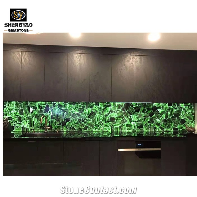 Kitchen Design Green Luxury Kitchen Wall