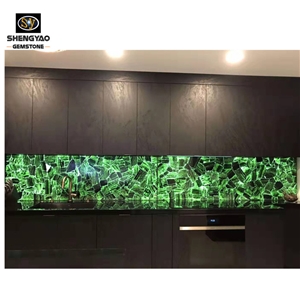 Kitchen Design Green Luxury Kitchen Wall