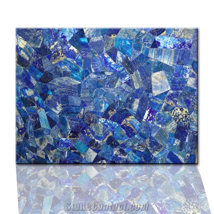 Lapis Lazuli Gemstone Slab for Table Tops