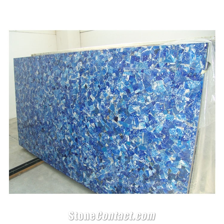 Lapis Lazuli Gemstone Slab for Table Tops