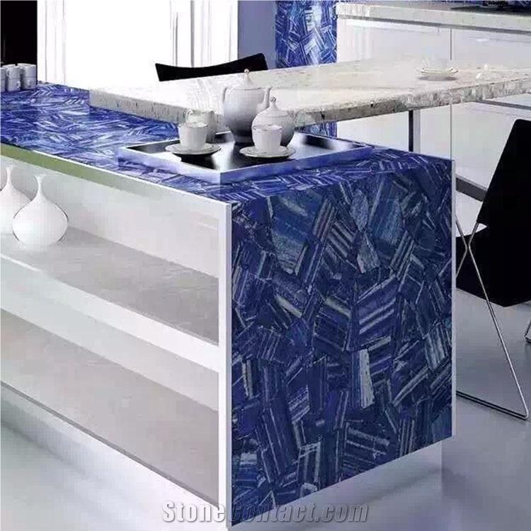 Lapis Lazuli Gemstone Slab for Table Tops