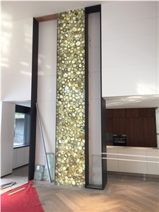 Light Grey Granite Beige Agate Slab