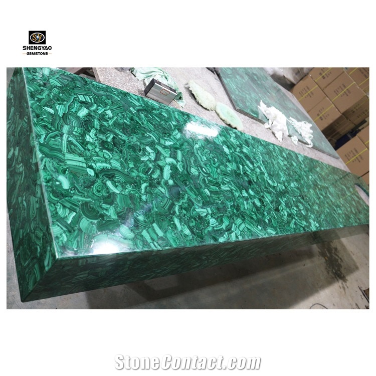 Malachite Console Table Special Design