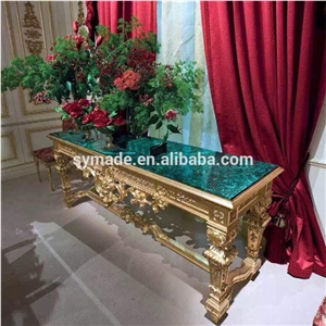Malachite Console Table Special Design