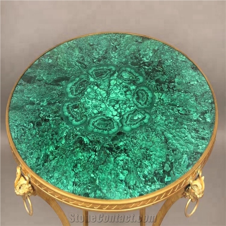 Malachite Console Table Special Design