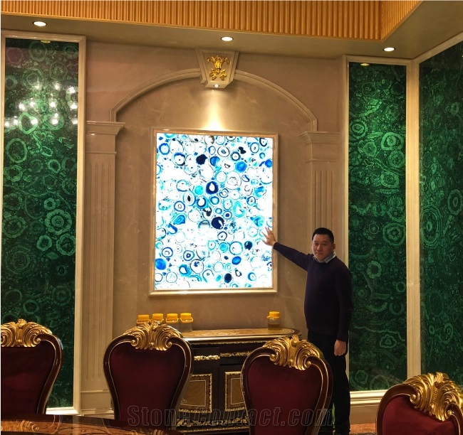 Malachite Green Wall Panels